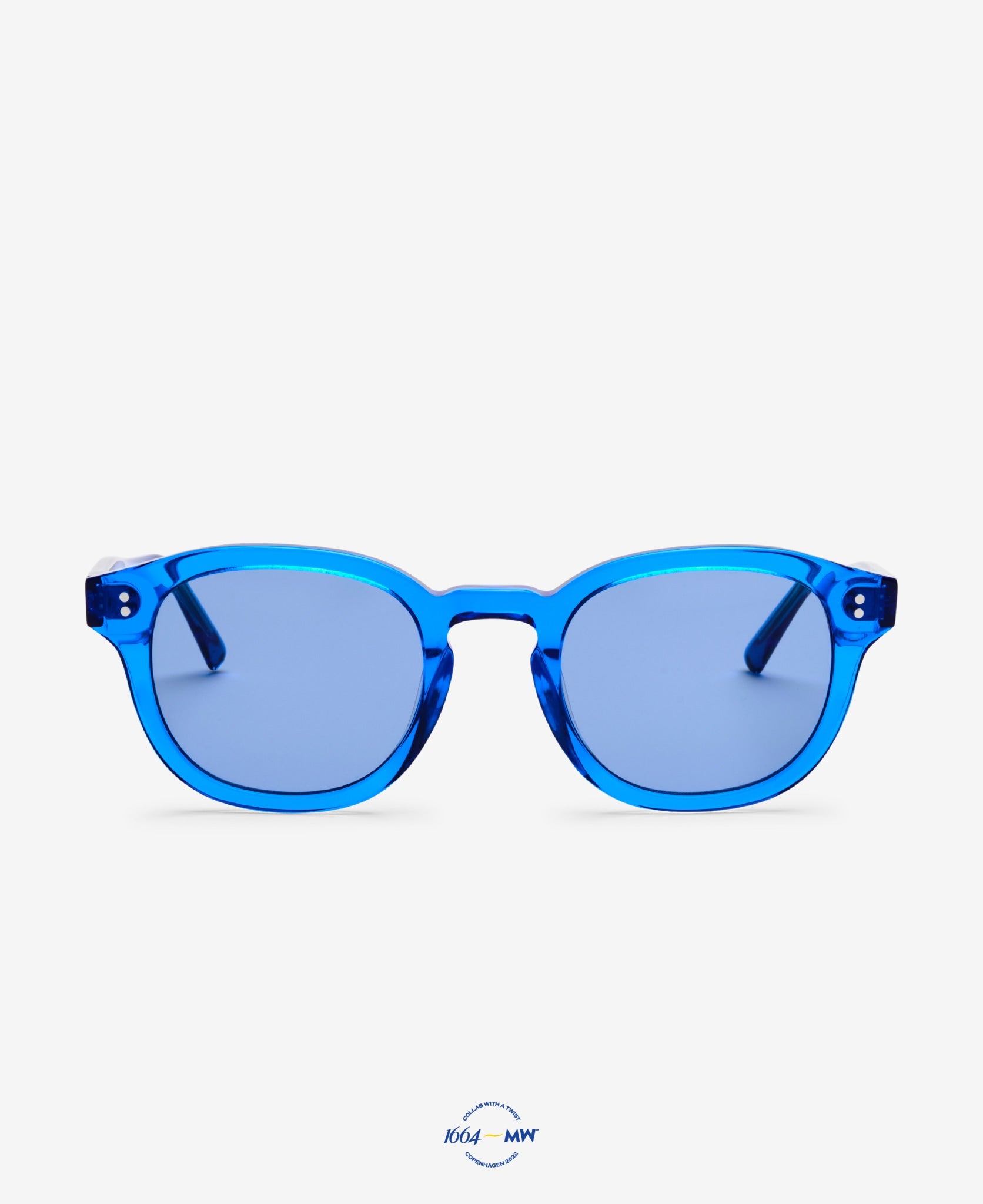 1664-2 - Dark Blue Crystal Blue